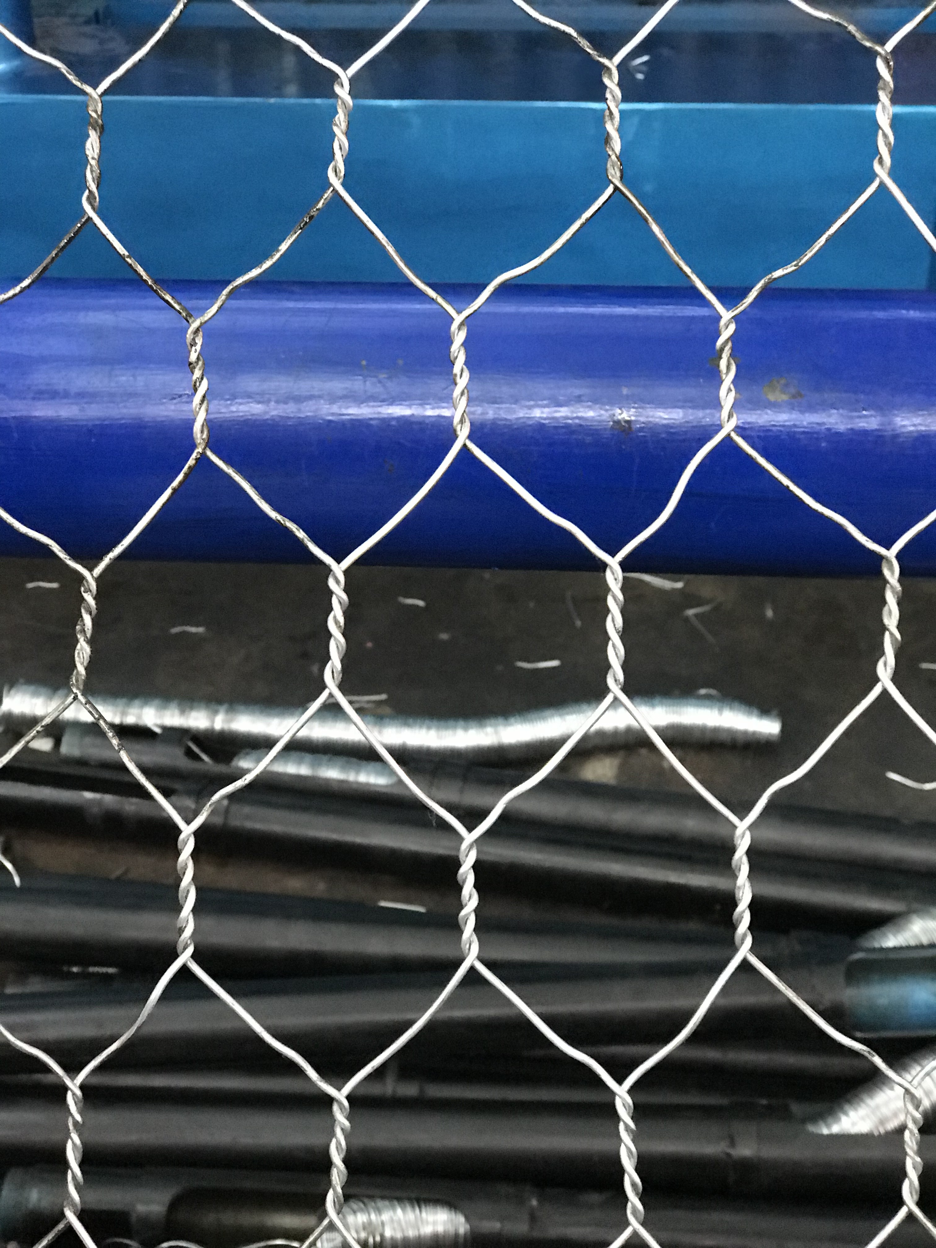 What is the tensile strength of gabion mesh?