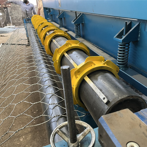 Wire Mesh Feeding And Cutting Machine for Gabion Machine/Gabion Mesh Machine