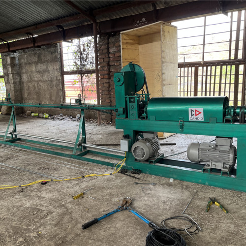Wire straightening and cutting machine/Gabion Mesh Machine