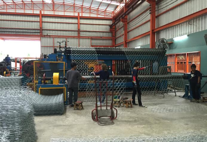 Customer product gabion mesh