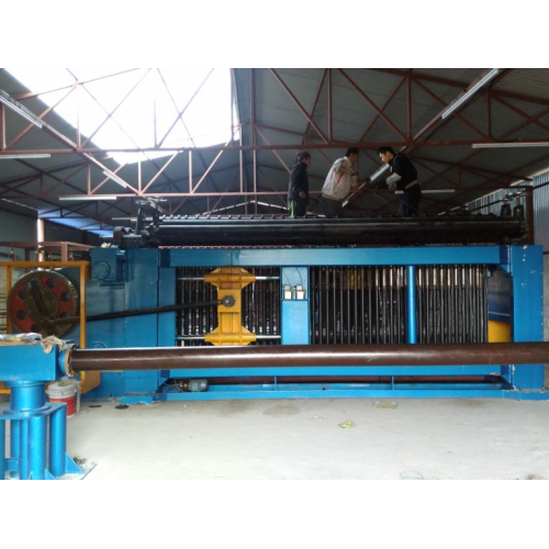 Solution to Italian customer’s gabion mesh machine