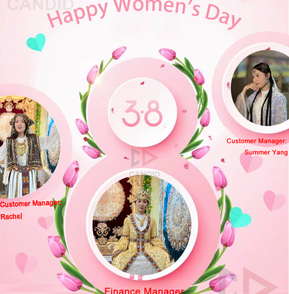 Candid wishes everyone a happy Women's Day