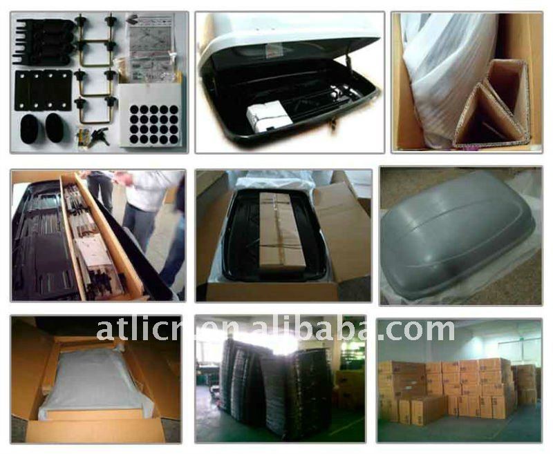 medium size dual opening roof luggage box/hot sale dual opening roof cargo box