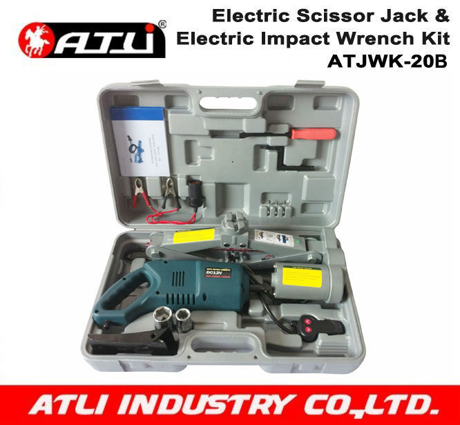 Electric car jack lift jack electric car jack and wrench
