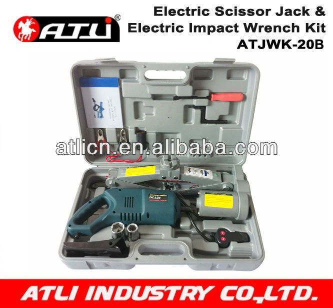 2014 electric car jack 12V electric car jack impact wrench
