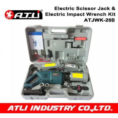 DC 12V 2T electric jack &impact wrench kit