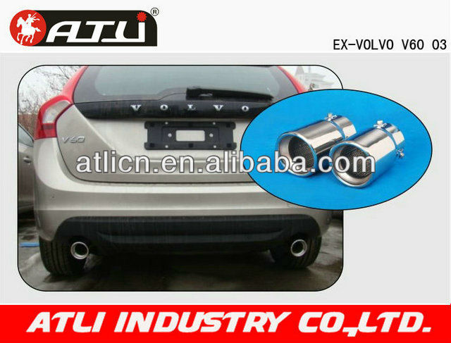 New style auto exhaust muffler tail pipe SS304 material for VOLVO V60 Exhause
