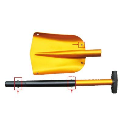 High quality factory price new design garden snow shovel AT-1504L,heated snow shovel