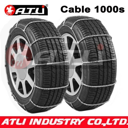 Snow chains Cable 1000S Type for Passenger car, anti-skid chain,tire chain