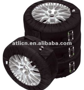High quality stylish OEM custom SPARE TIRE COVER AT9001,snow sock