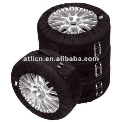 High quality stylish OEM custom SPARE TIRE COVER AT9001,snow sock