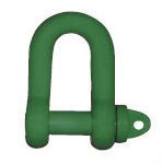 straight-shaped shackle Straight D shackle