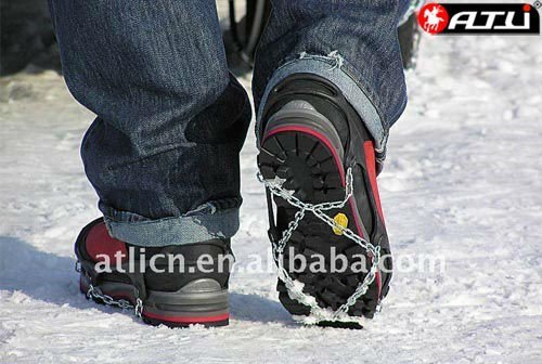 anti-skip shoe chain rubber shoes chains non-slip snow chain factory price