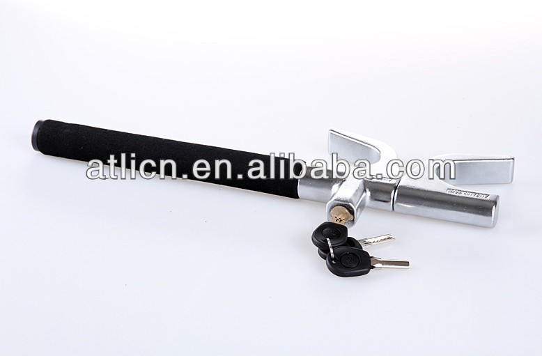 High quality steel design car security lock steering lock for car