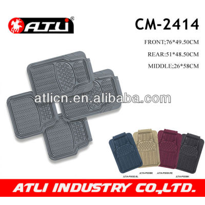 Rubber car mat for passenger car