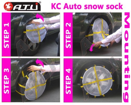 Universal best light textile snow chain