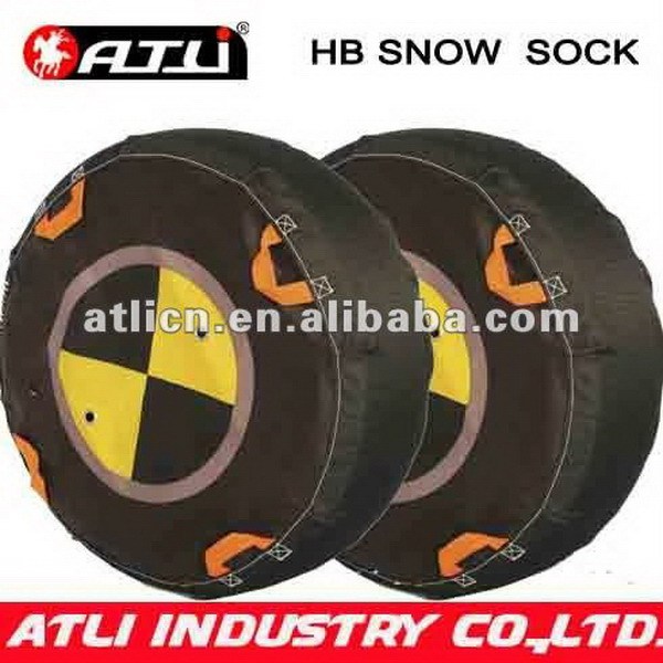 HB High quality high performance 13'-16' light weight auto snow sock tire cover