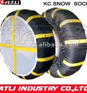 New design, good sale KC auto sock, tire cover,auto snow cover