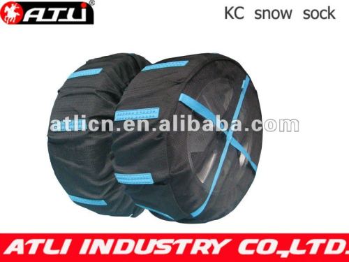 New design, good sale KC auto sock, tire cover,auto snow cover
