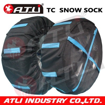 New design, good sale TC Auto snow sock,tire cover,wheel cover