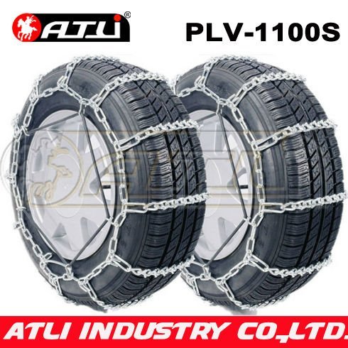 PLV-1100S V-Bar Snow chains, anti-skid chain,tire chain Type for truck tyre/passenger car