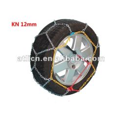 Hot sale KN12mm for Passenger car TUV/GS V5117 certificate anti-skid chain,tire chain,snow chains