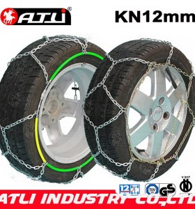 Hot sale new style 12mm tuv gs certificate kns car snow chain