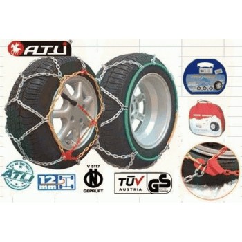 Atlichain KN12mm Passenger Car Snow Tire Chains