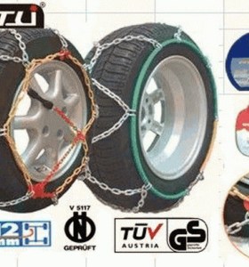 2013 new design car tyre snow chains kns12mm series