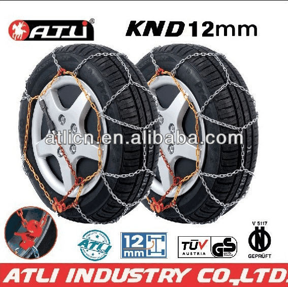 kns 9mm antiskid chain/snow tire chains for passenger car