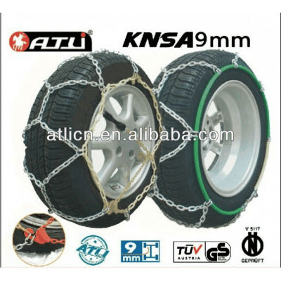 Diamond Type KNSA 9mm for passenger car tire snow chains