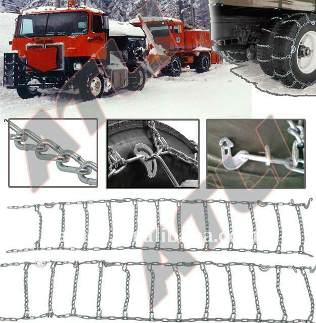 Best-selling Galvanized chain for auto antiskid, V-bar antiskid chain