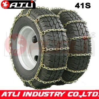 D41 Square Link Dual Wheel Truck tire chains