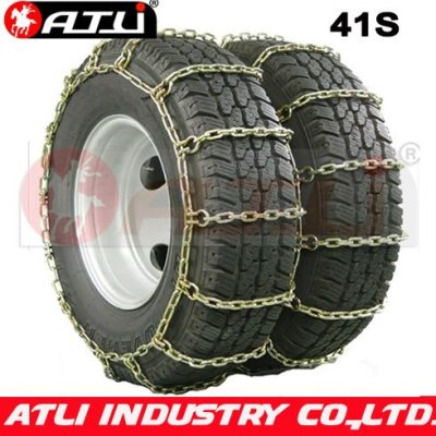 41'S Twist Link Single V-bar snow chains,anti skid chains, tire chains