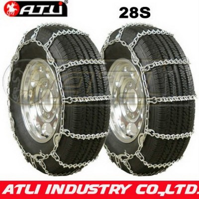 Safety qualified 28 truck snow chains
