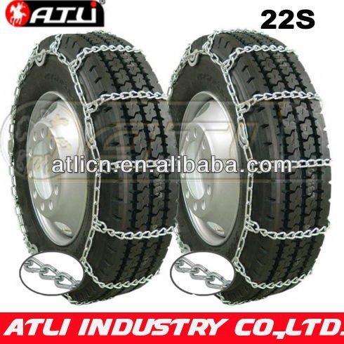 22'S Twist Link Single HighWay Truck chain,snow chains,anti skid chains, tire chains