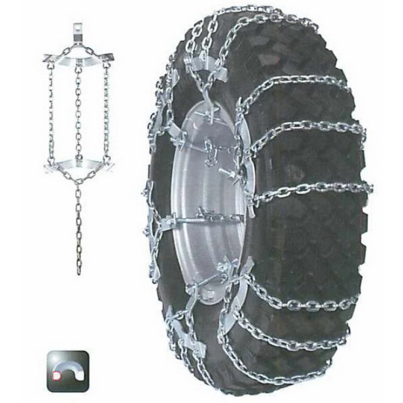 Safety useful galvanize bus tire chain