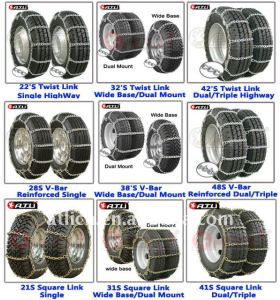 Different Models Snow Chains For Cars