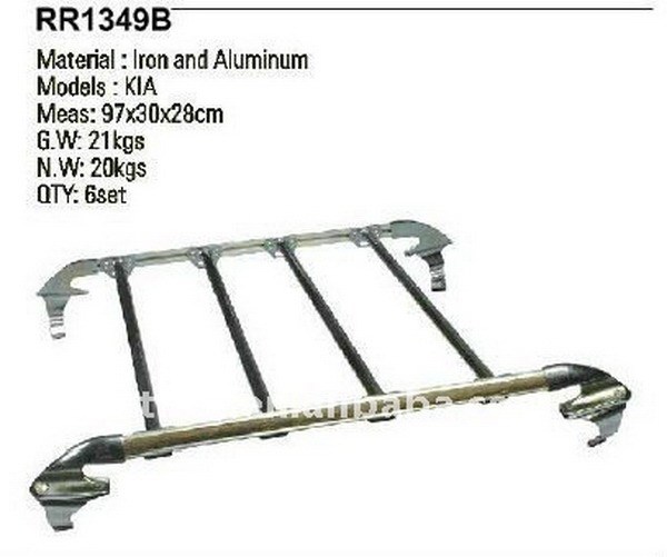 2013 creative adjustable car luggage rack for boat support