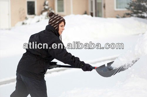 High quality factory price new design garden snow shovel AT-503,folding snow shovel