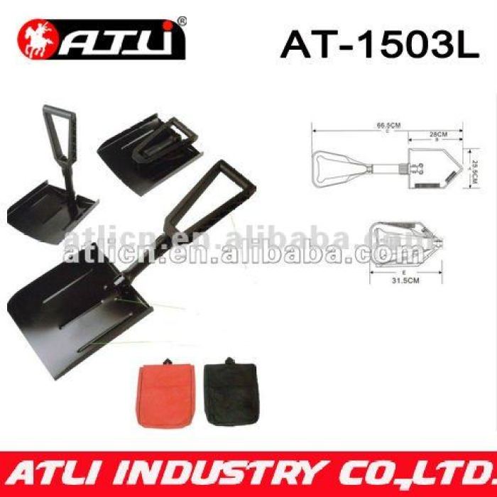 High quality factory price new design garden snow shovel AT-1503L,folding snow shovel