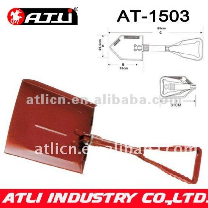 High quality factory price new design garden snow shovel AT-1503,folding snow shovel