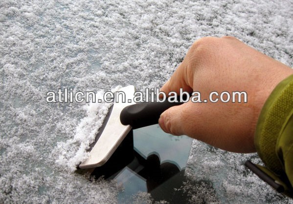 Promotional Brass ice scraper / handle snow scraper / ice scraper with rubber blade factory price