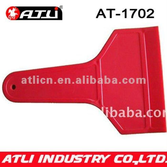 Practical and good quality hand held plastic ice scraper AT-1702, ice scraper with gloves