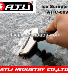 Practical and good quality hand held plastic ice scraper ATIC-009, ice scraper with gloves