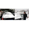 Practical and good quality hand held plastic ice scraper ATIC-009, ice scraper with gloves