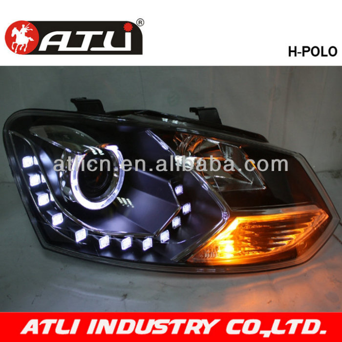 LED angle eyes head lamp for POLO 2011
