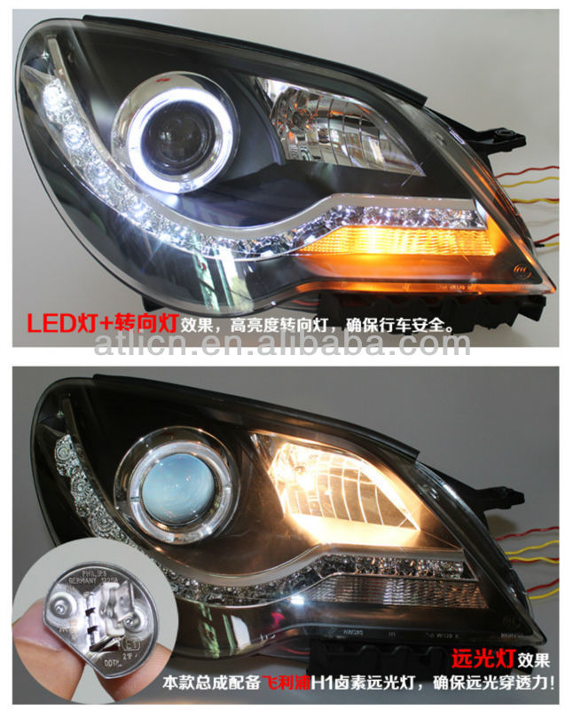 head lamp LED bi-xenon head lamp for new Bora