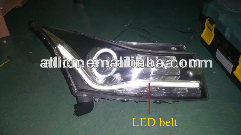 Auto headlight car led head lamp for Chevrolet Cruze 2011-2013