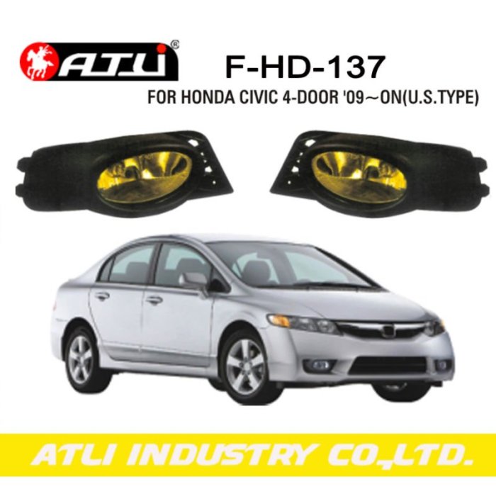Replacement LED fog lamp for Honda Civic 4-door '09-on